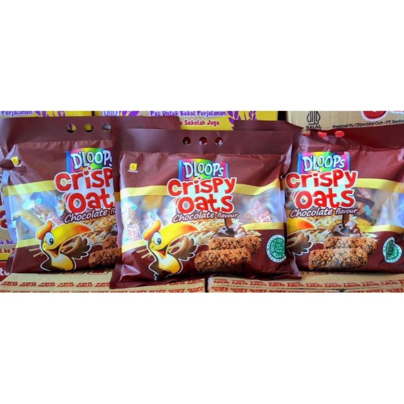 

D’LOOPS CRISPY OATS (isi 40pcs)