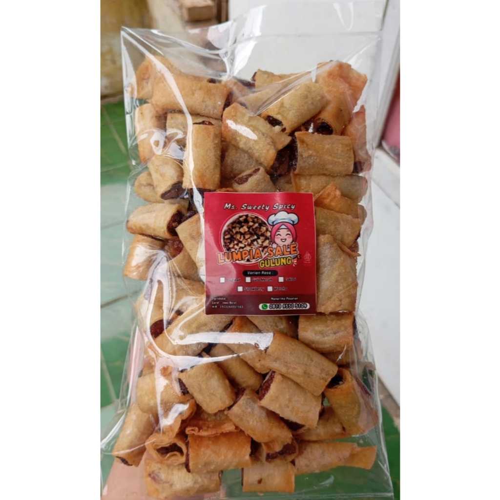 

Makanan Ringan Sale Pisang Lumpia Gulung Manis dan Legit 250g, 500g, 1kg