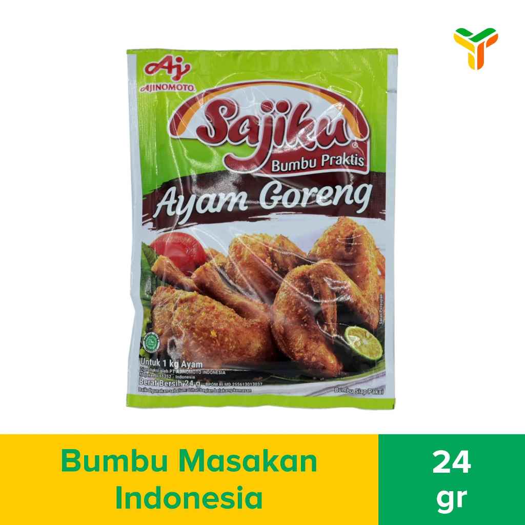 

Sajiku Tepung Bumbu Ayam Goreng Tradisional 24 Gr