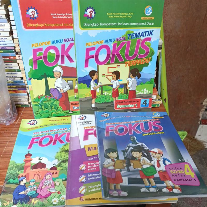 sumber bahagia fokus terpadu kelas 1&4 semester 1/ fokus agama islam kelas 1 semester 1/fokus matema