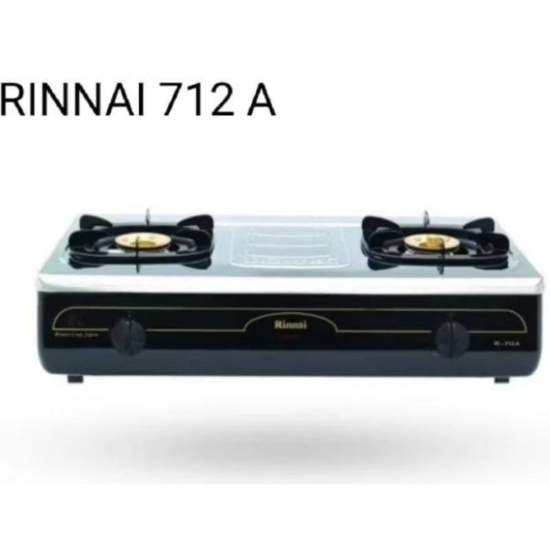 Kompor Gas Rinnai 2 Tungku Jumbo 712A/Rinnai 2 Tungku Kompor Gas