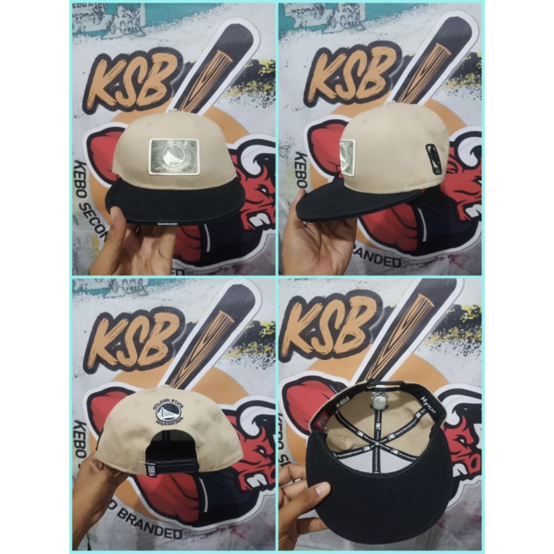 TOPI SNAPBACK CAPS HYFLAT NBA GOLDEN STATE WARIORS