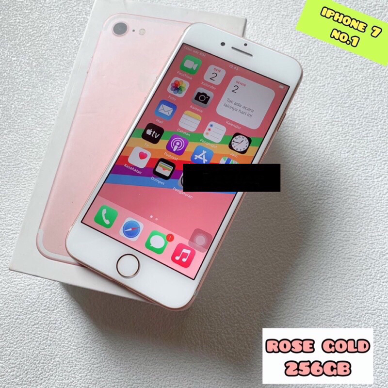 Iphone 7 256GB Rose Gold | Iphone 7 Second