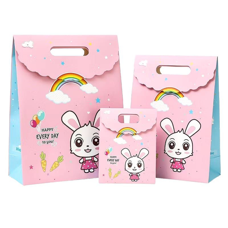 

paperbag import karakter | paper bag premium | motif B | paperbag jogja