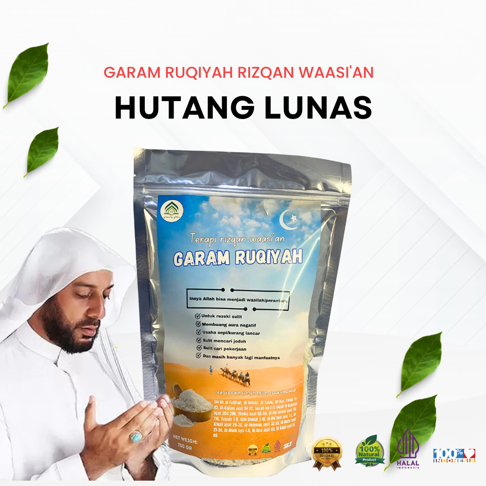 

GARAM RUQIYAH RIZQAN WAASI'AN - UNTUK REZEKI SERET - USAHA SEPI - SUSAH DAPET KERJA - AURA N3GARIF