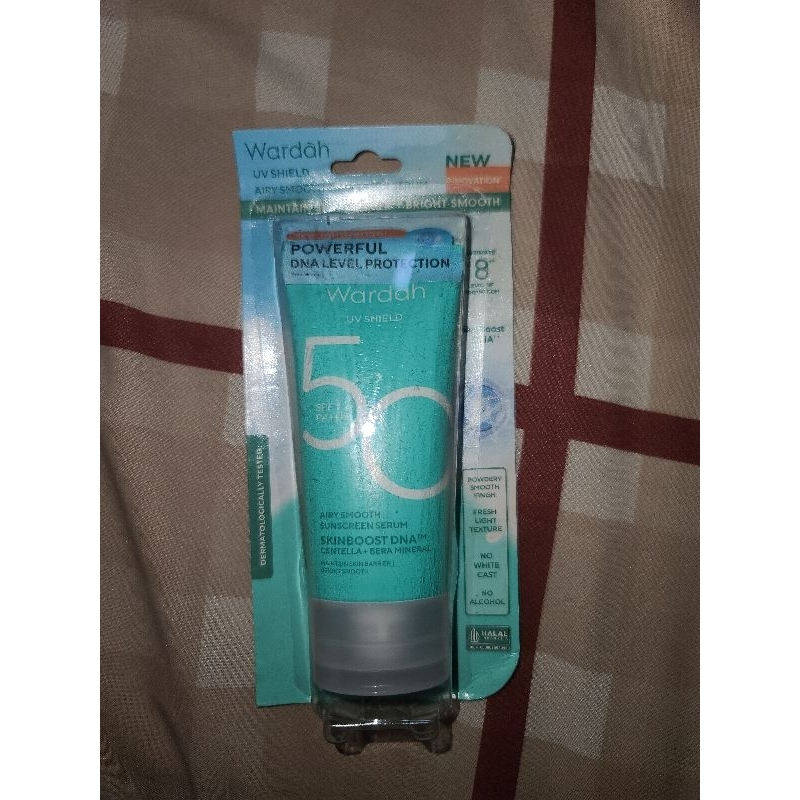 Sunscreen Wardah 50 SPF Airy Smooth