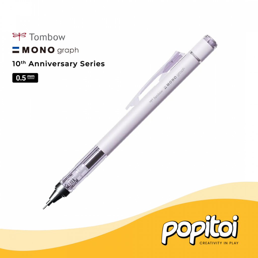 

Tombow Mono Graph DPB-141 10th Anniversary Matte Model Mechanical Pencil 0.5 mm Pensil Mekanik