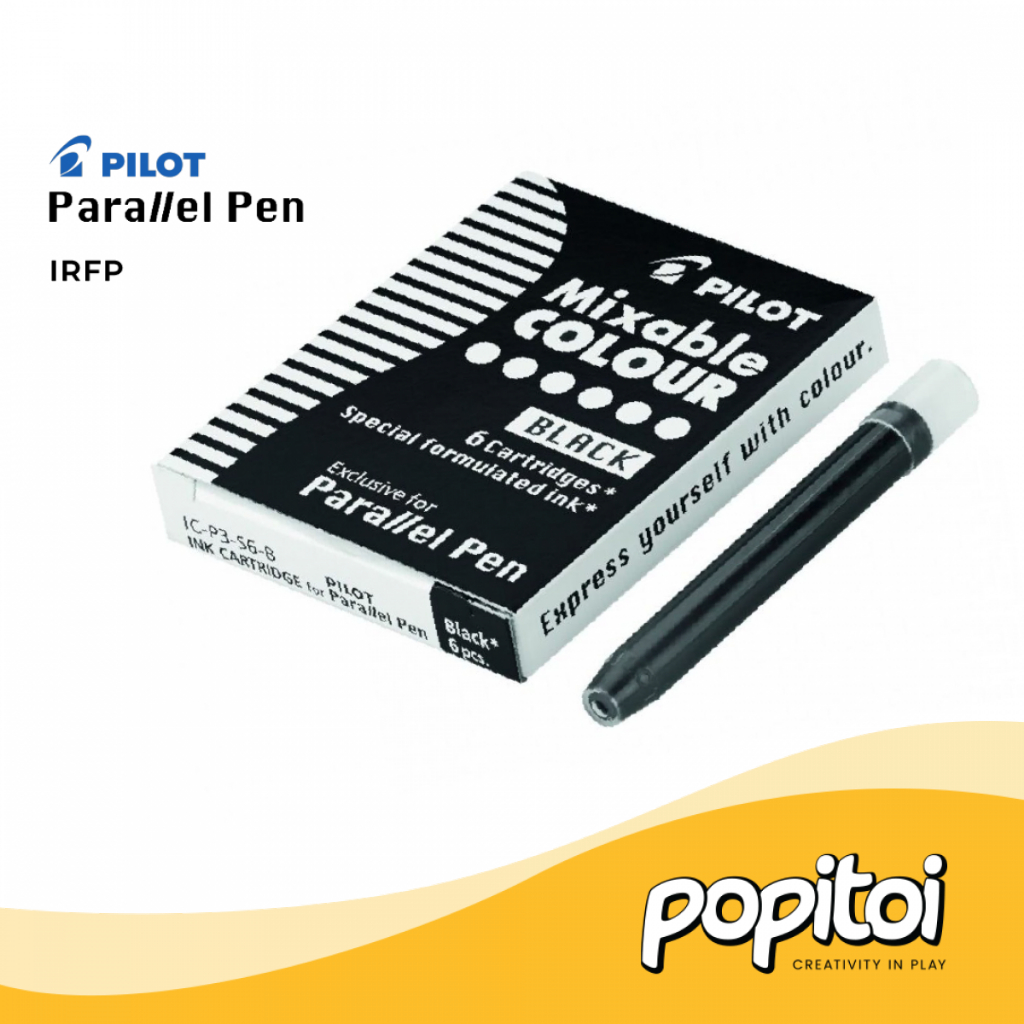

Pilot IRFP-6S Cartridge Ink for Parallel Pens Isi Ulang Tinta Pena