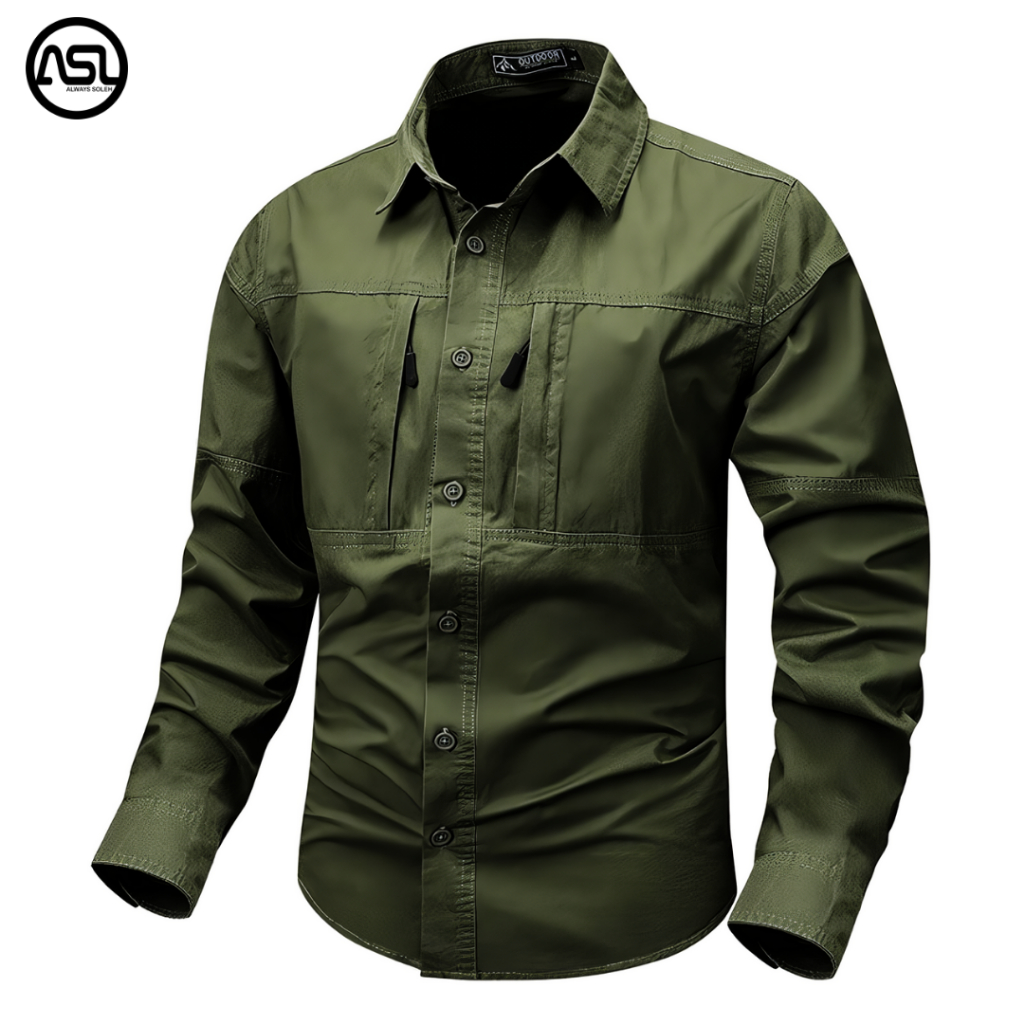 Kemeja Tactical Army Lengan Panjang / Kemeja Pria Lengan Panjang / Kemeja Tactical Pria / Kemeja Tac