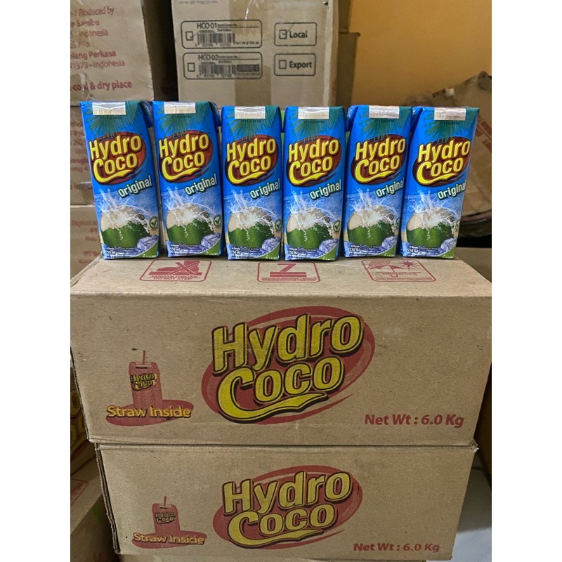 

Hydro Coco Original 250ml 1dus isi @24