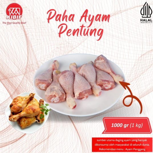

Paha Ayam Pentung Drumstick 1kg