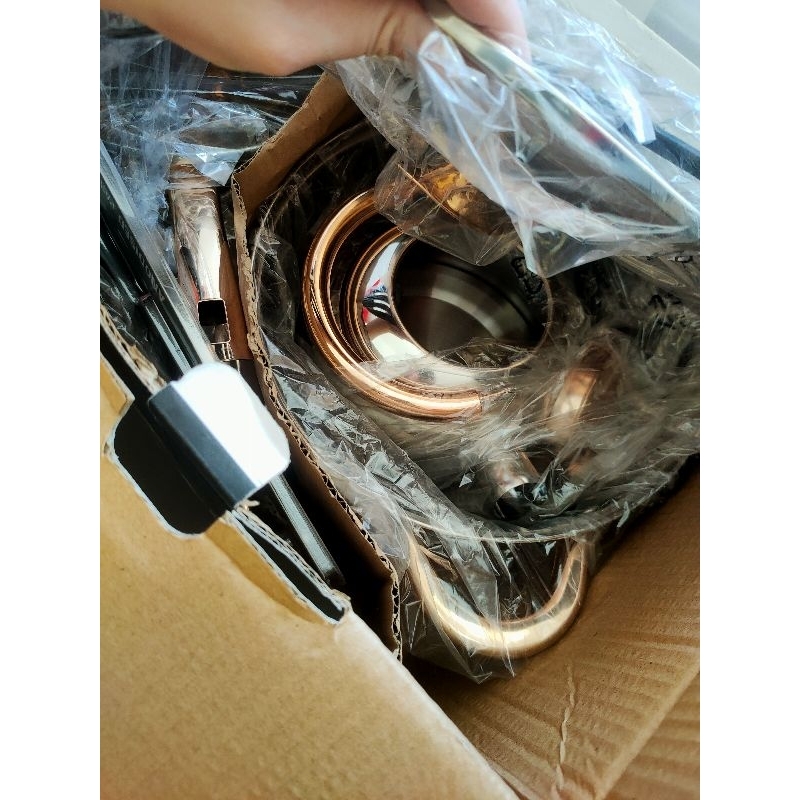 oxone rosegold cookware set