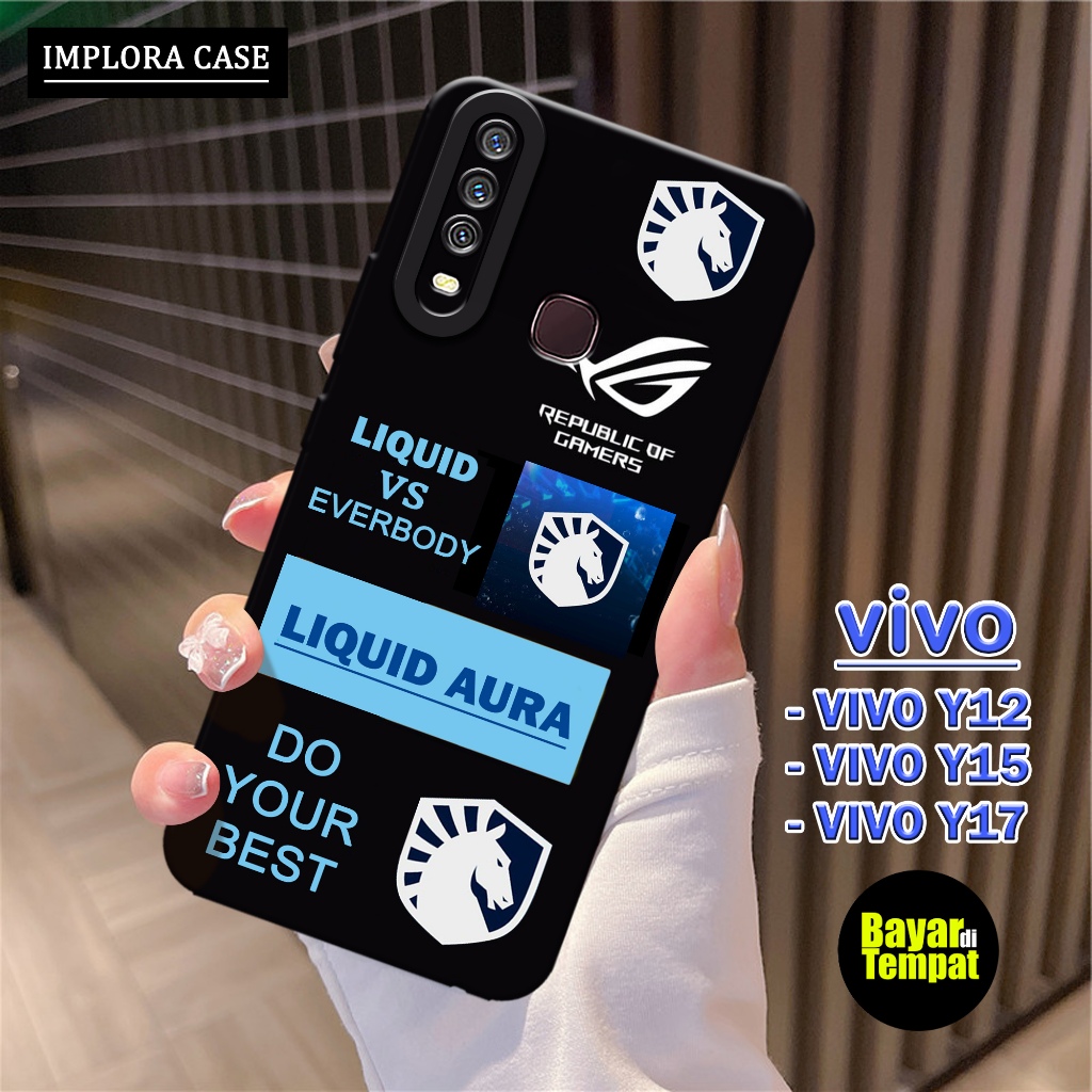 Case Vivo Y12 / Y15 / Y17 Motif Gaming IMPLORA CASE Casing Vivo Y12 / Y15 / Y17 Softcase Hp Vivo Y12