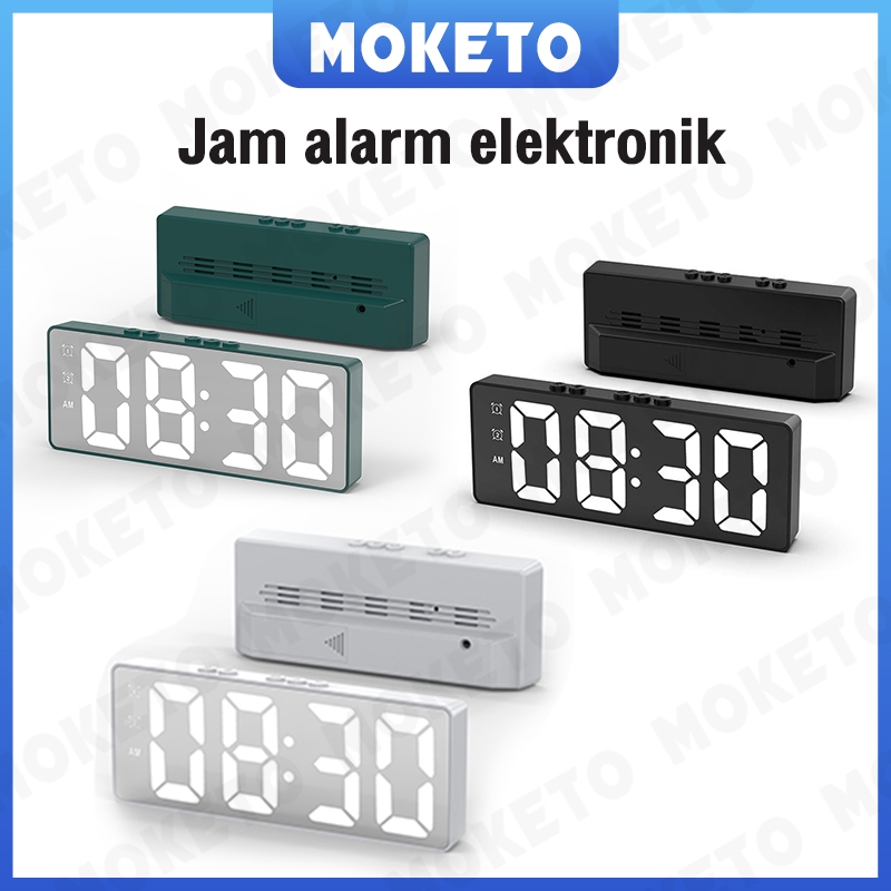 Jam Meja Digital Led / Jam Digital Led Jam Meja Digital Led Weker Digital Alarm Clock Mirror