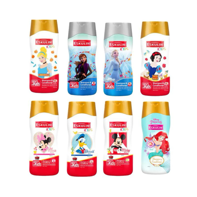 Eskulin - Kids Shampoo & Conditioner 200ml Princess Disney
