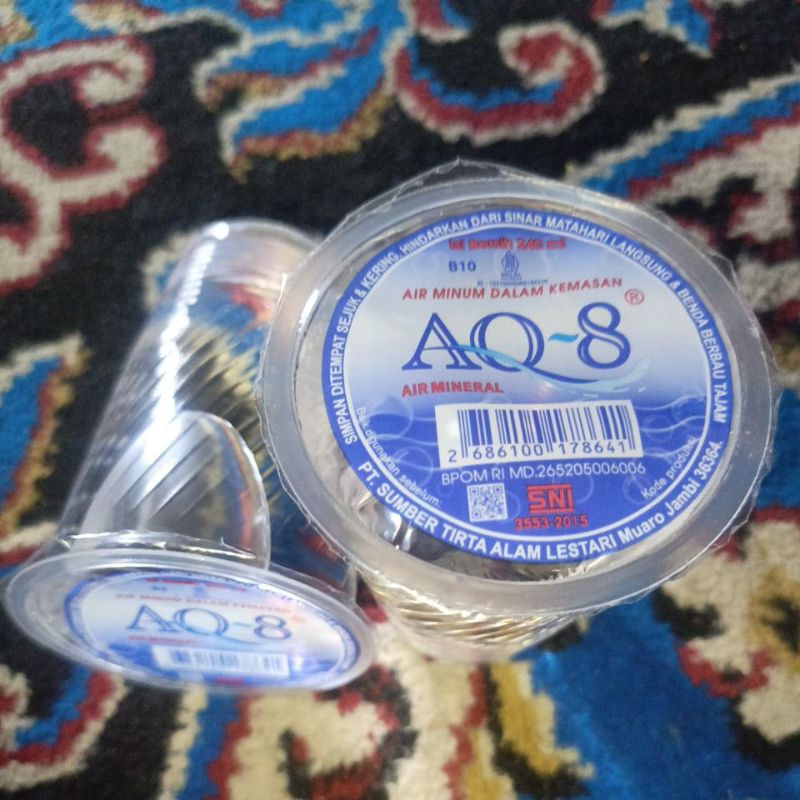 

air mineral minuman aq-8 240 ml Jambi
