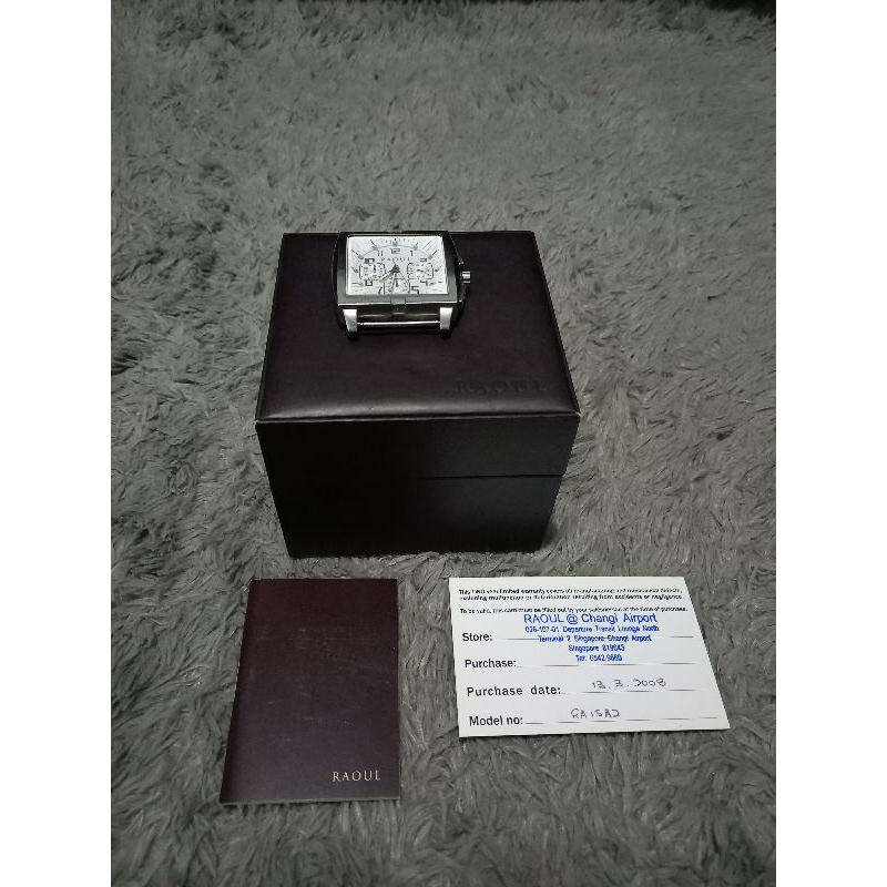 Jam Tangan Raoul RA15A2 (Minus Strap) Original Preloved