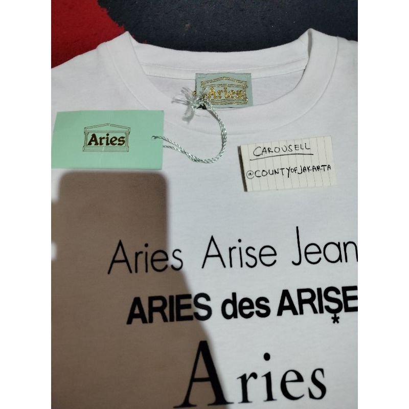 ARIES ARISE PARFUM TEE size L