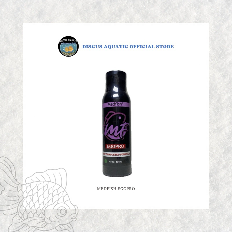 Discus Aquatic | Medfish Eggpro | Obat Ikan Hias untuk Melindungi Telur Ikan dari Jamur
