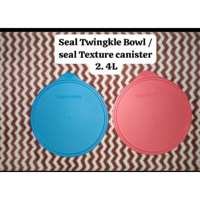 Seal Twingkle Bowl / seal Texture Canister (1) Tupperware