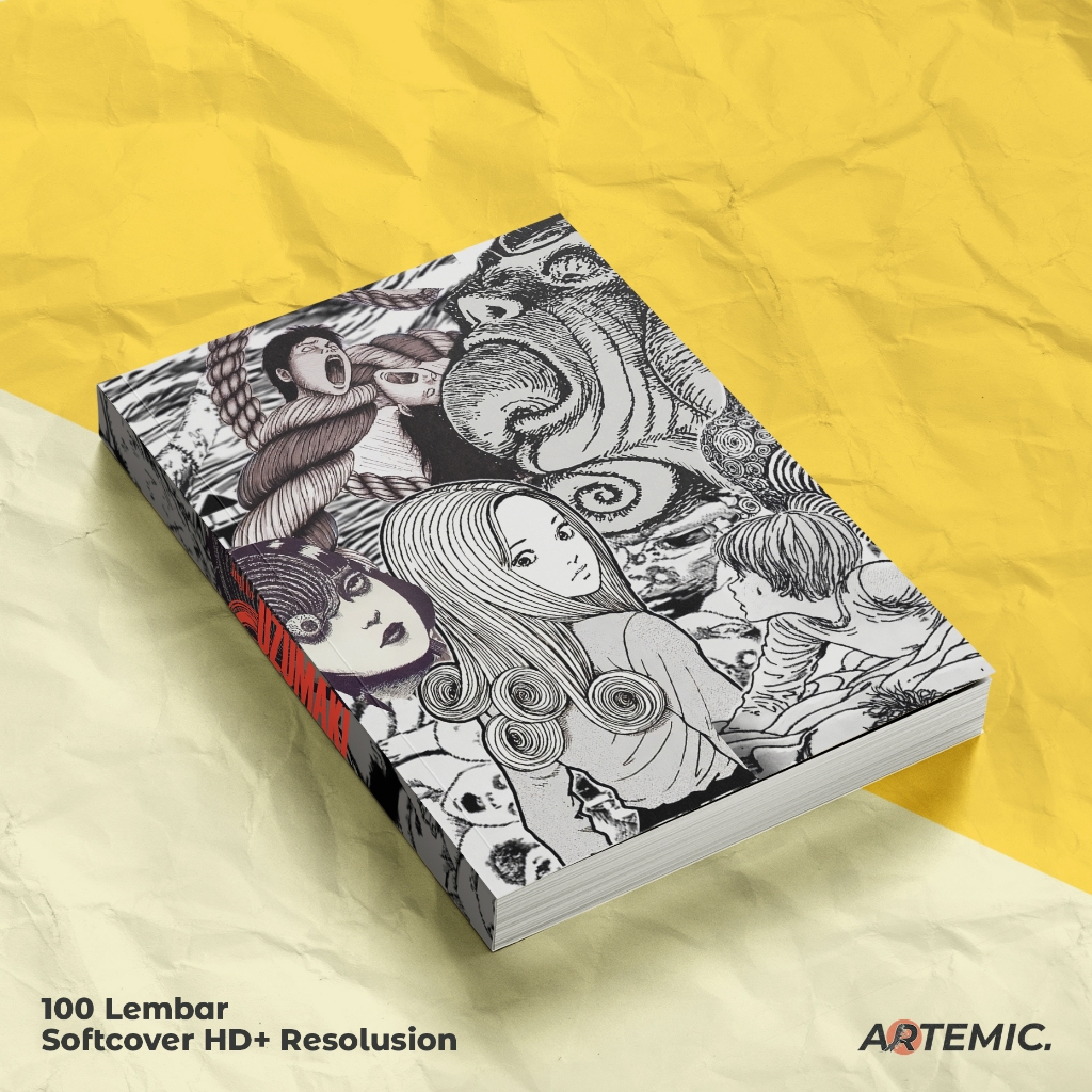 

Junji ito | PocketNote | Notebook | Journal | Softcover | Aesthetic HD+
