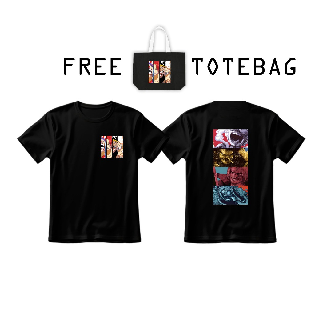 KAOS ONE PIECE YONKOU NEW ERA / KAOS ONE PIECE / KAOS YONKOU / TSHIRT ONE PIECE