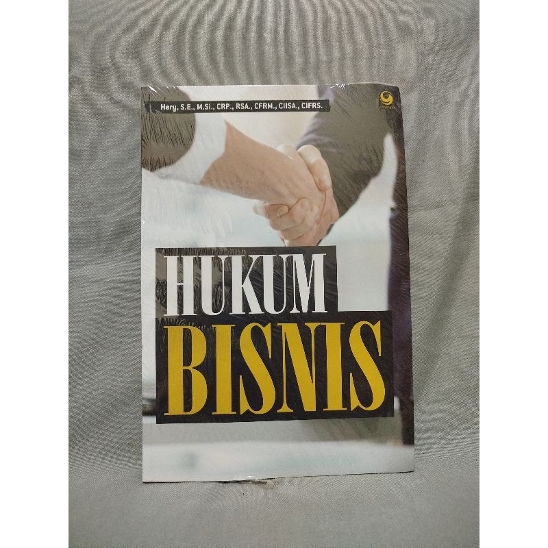 ORI segel Hukum bisnis Hert Se msi buku bisnis
