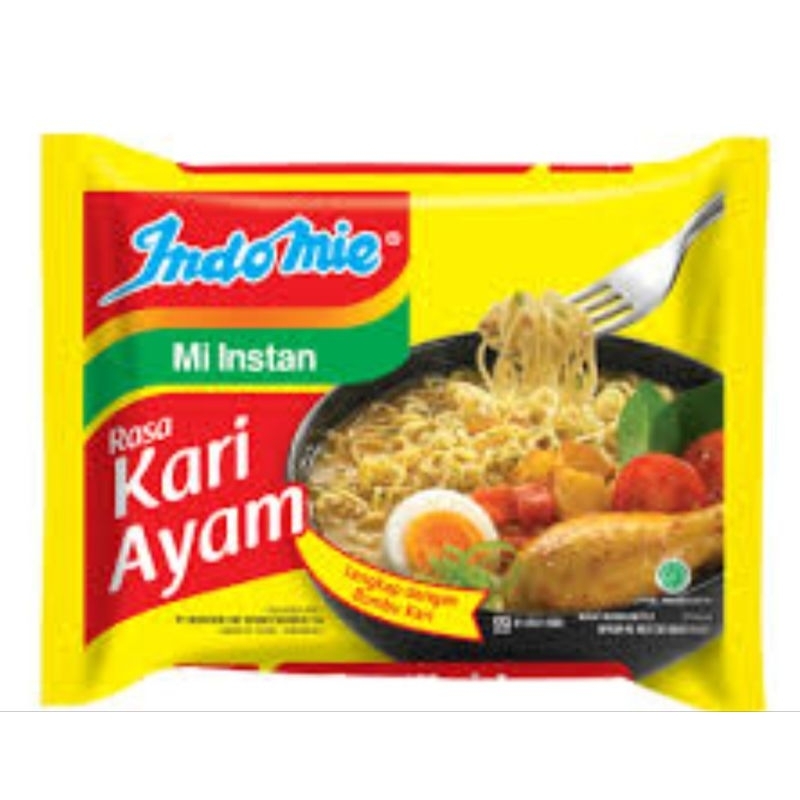 

indomie soto atau indomie kari ayam atau indomie geprek 5 bungkus