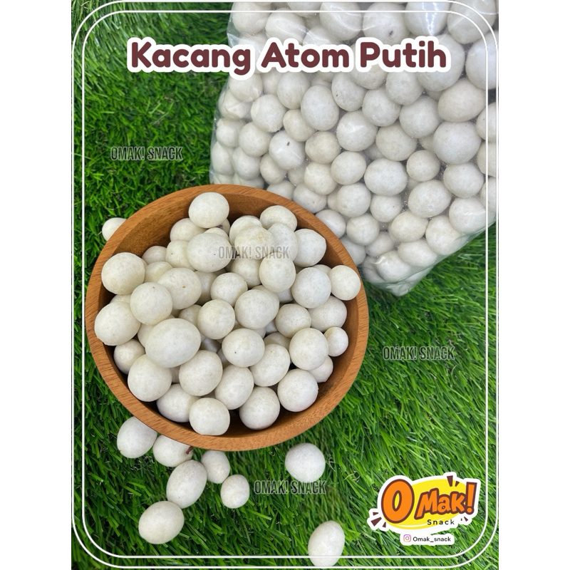 

Kacang Atom Aci Putih 1 Kg