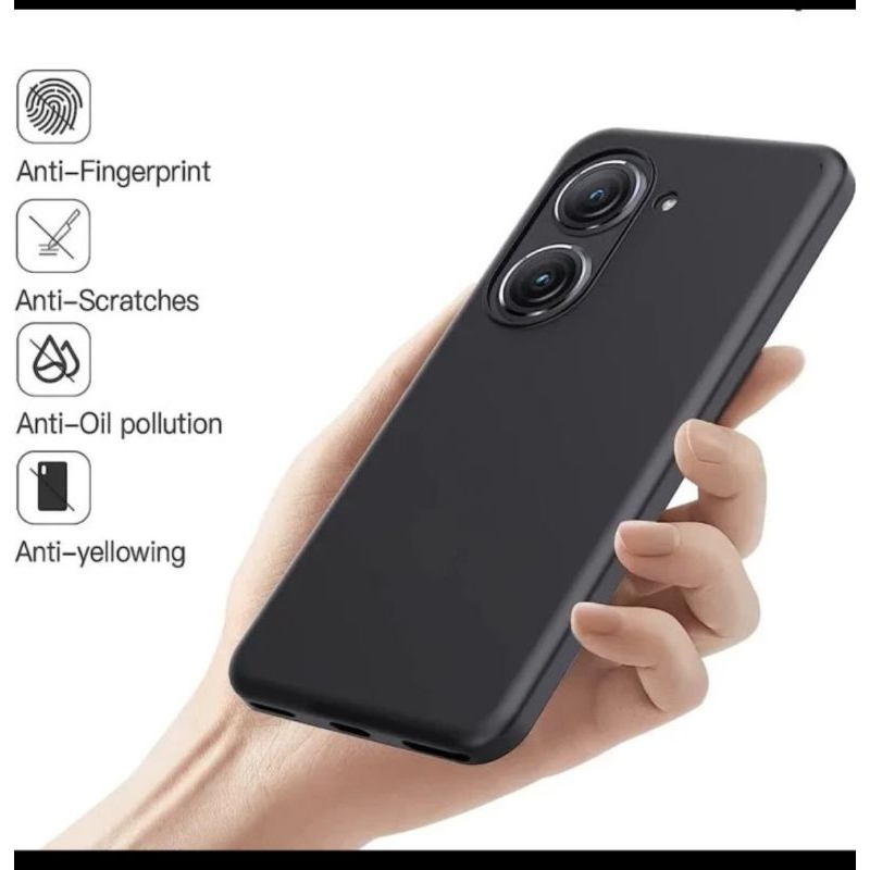 Softcase Matte Asus Zenfone 10 Premium Frosted Silikon Case