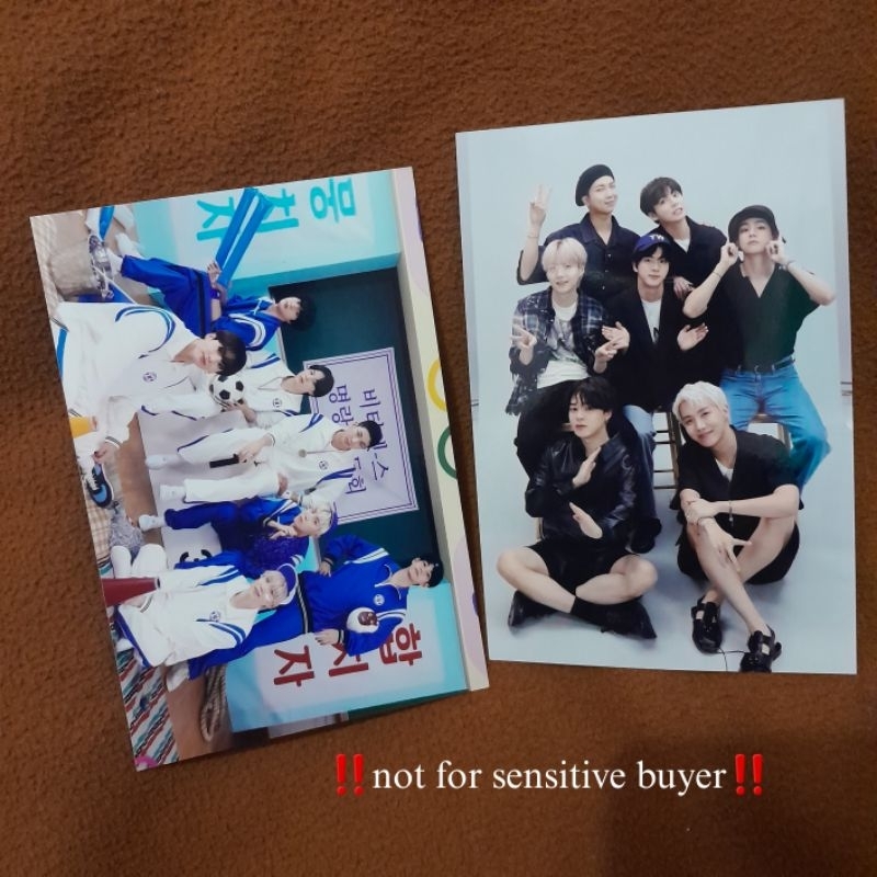 POSTCARD BTS PHOTOBOOK ME, WE & MYSELF