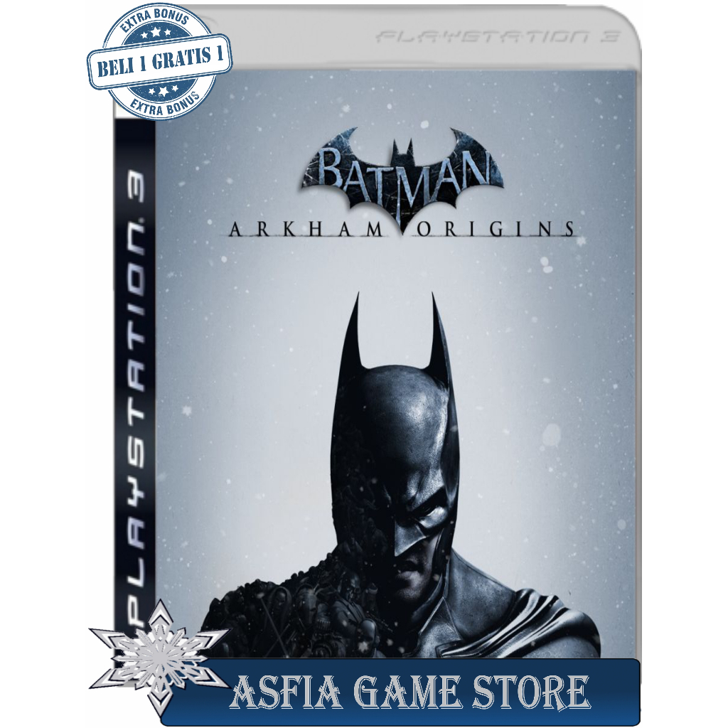 BATMAN ARKHAM ORIGINS DVD Kaset Game PS3 PKG CFW HEN MULTIMAN