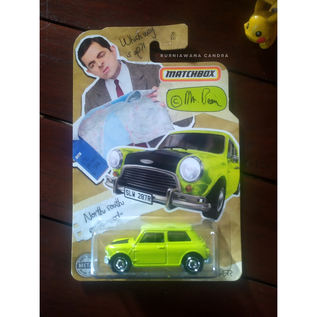 Matchbox Mini Cooper Mr Bean MBX 2020 Made In Thailand