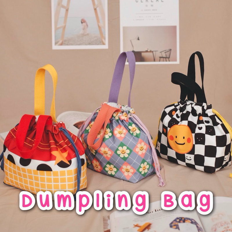 

(READYSTOCK) DUMPLING BAG // TAS HAMPERS ULANG TAHUN // TAS BIRTHDAY // TAS BEKAL // TAS LUCU