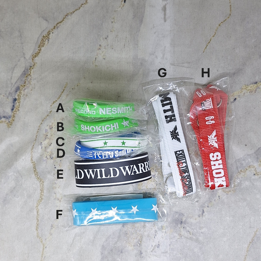 Exile The Second Nesmith Shokichi J Soul Brothers Bracelet Gelang part 3