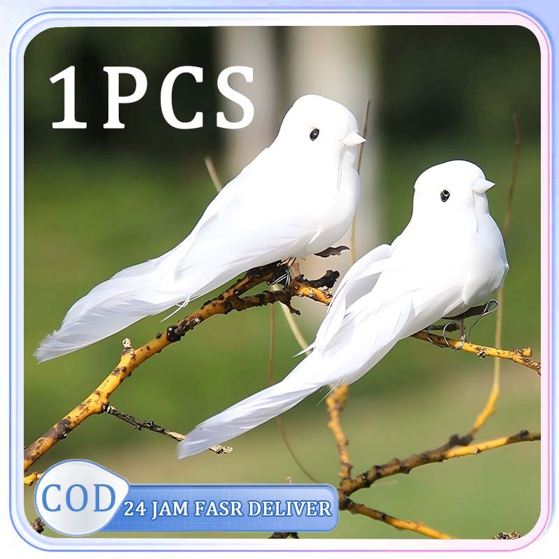 Hiasan Burung Merpati Burung Merpati Palsu Mainan Burung Dara Burung Merpati Hias