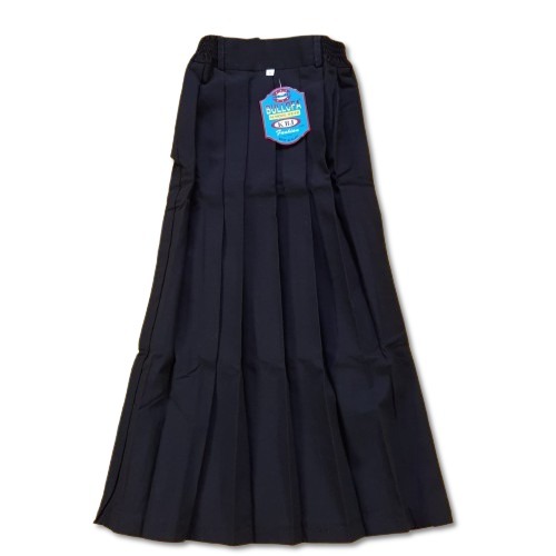 ROK HITAM POLOS PANJANG SERAGAM ANAK SEKOLAH SD PEREMPUAN BAHAN DRILL
