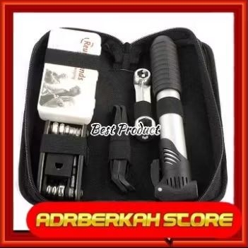 Perlengkapan Reparasi Sepeda Tambal Ban 16 in 1