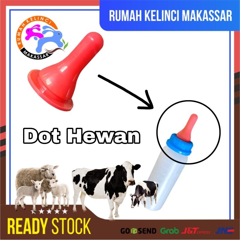 Nipel Nippel Botol Dot Cempe Botol Dot Anak Sapi Kambing Domba Dot Susu Kambing Sapi Hewan Lainnya