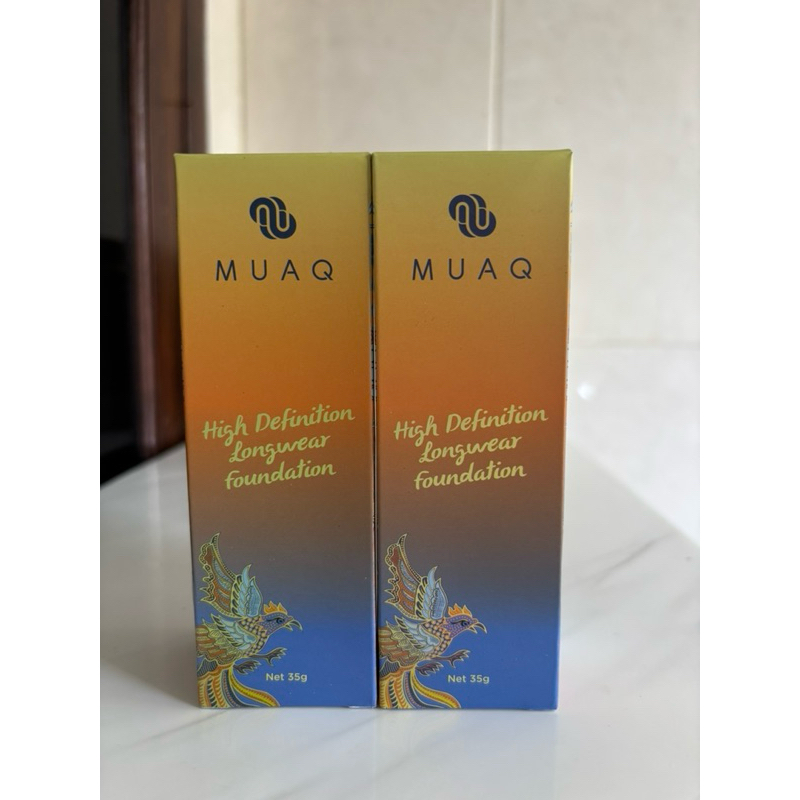 [CLEARANCE SALE] MUAQ High Definition Longwear Foundation