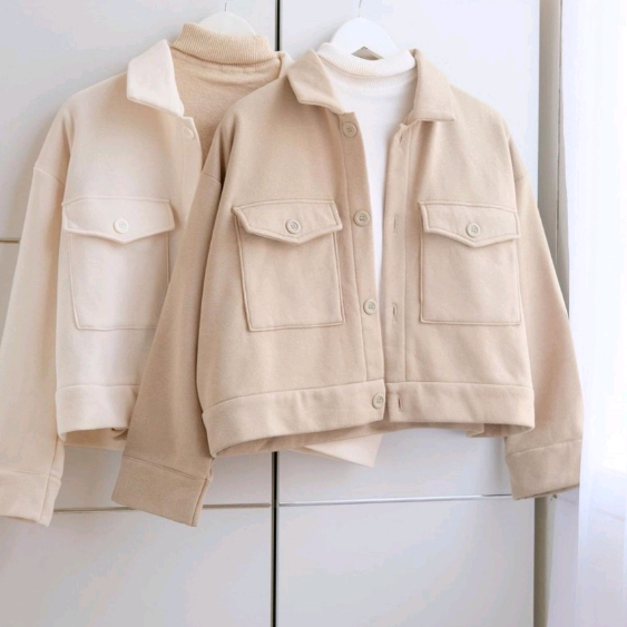 Jaket Wanita Model Olin Button Outer Wanita Cardigan