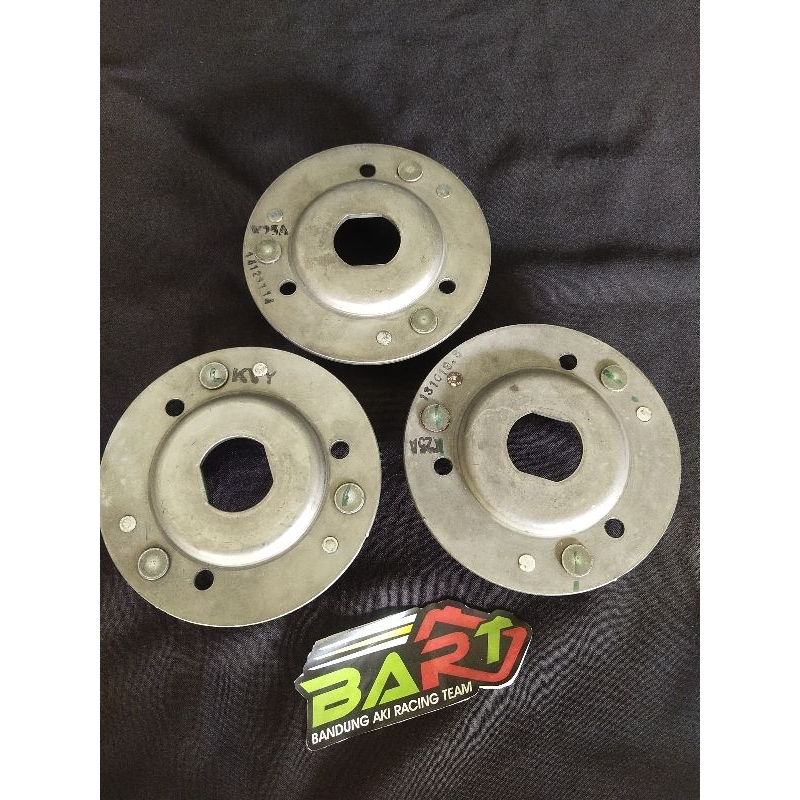 tatakan piringan plat dudukan rumah kampas ganda beat karbu beat fi stater kasar second original cop