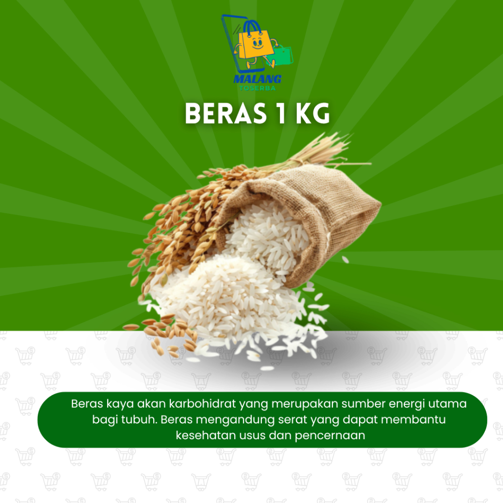

[KIRIM INSTAN] BERAS 1 Kg