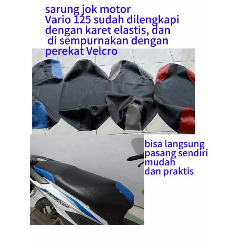 sarung jok motor Vario 125