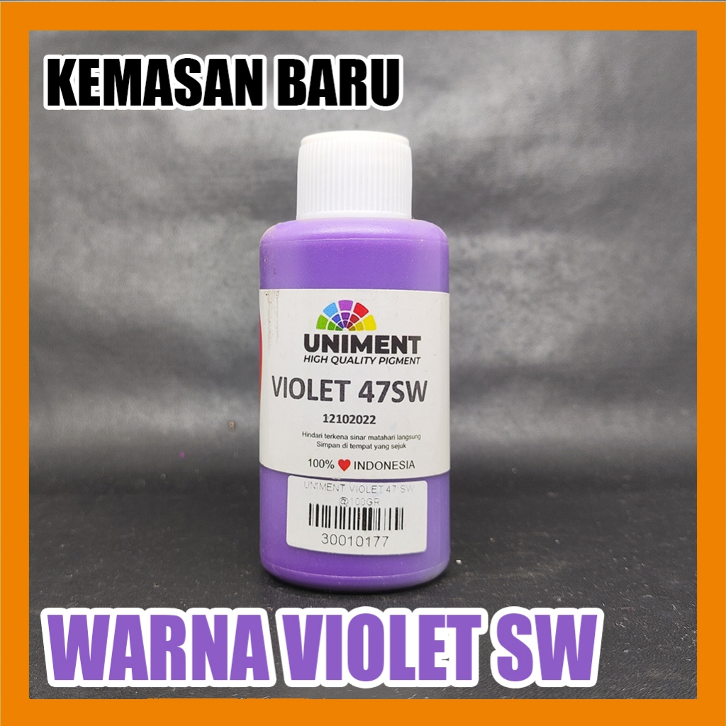 

Pigment Warna Sablon atau Biang Warna Violet SW 100ml