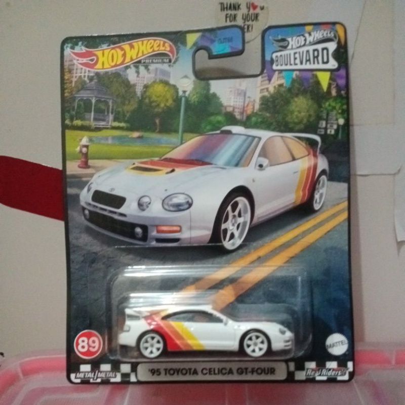 Hot Wheels 95 Toyota Celica GT Four Premium