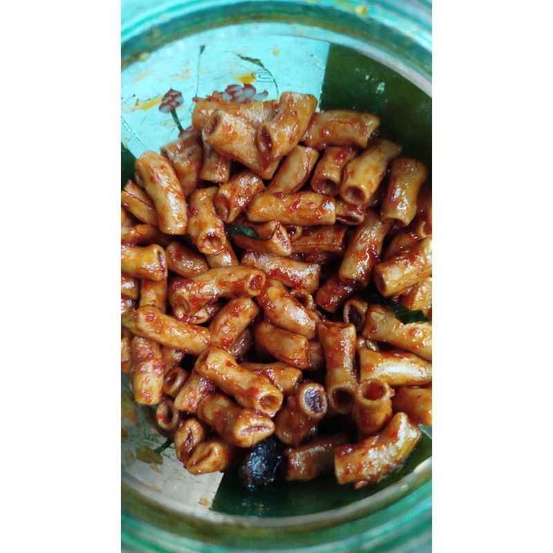 

makroni bantet pedas manis gula asem 500grm