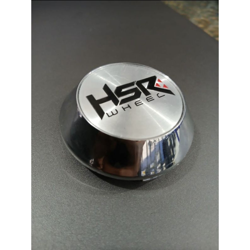 Tutup Dop Velg Mobil Variasi HSR Wheels CK002 Silver Murah