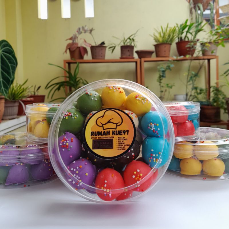 

Kue Rainbow cookies