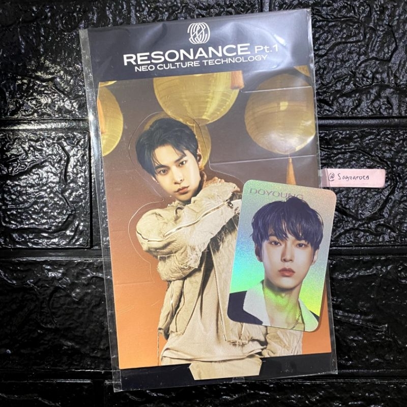 NCT 127 2020 DOYOUNG RESONANCE HOLO STANDEE SET PHOTOCARD